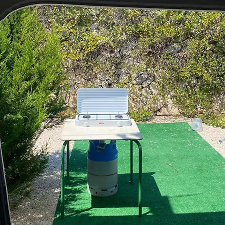キャンプ場 Caravana Estatica En Mediterraneo