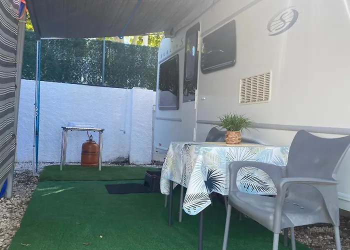 Caravana Estatica En Mediterraneo Camping *